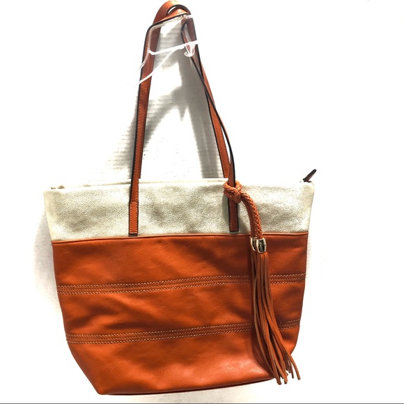 Tote Designer By Sondra Roberts, Size: Large